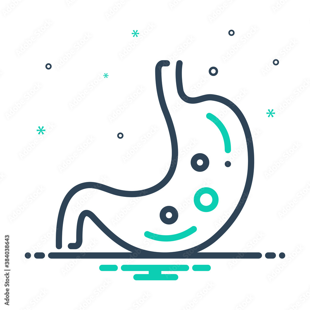 Mix icon for stomach Mix icon for stomach