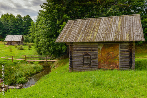 Beautiful landscape in an old village © alexanderkonsta