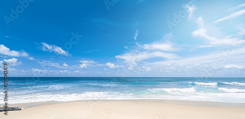 Paradise beach with beautiful white sand