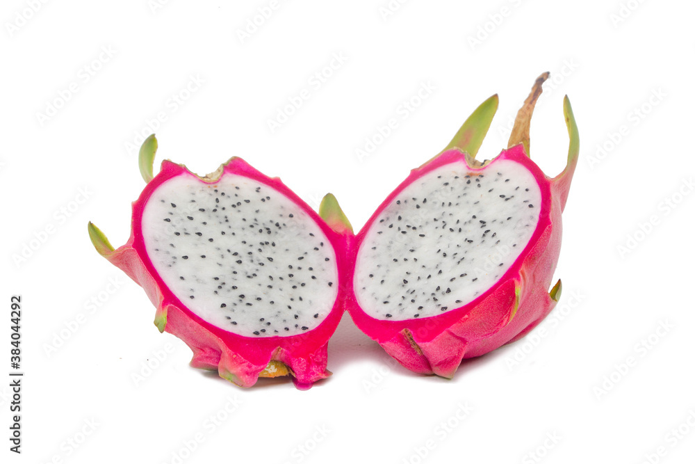 dragon fruit isolated on white background dragon fruit isolated on white background