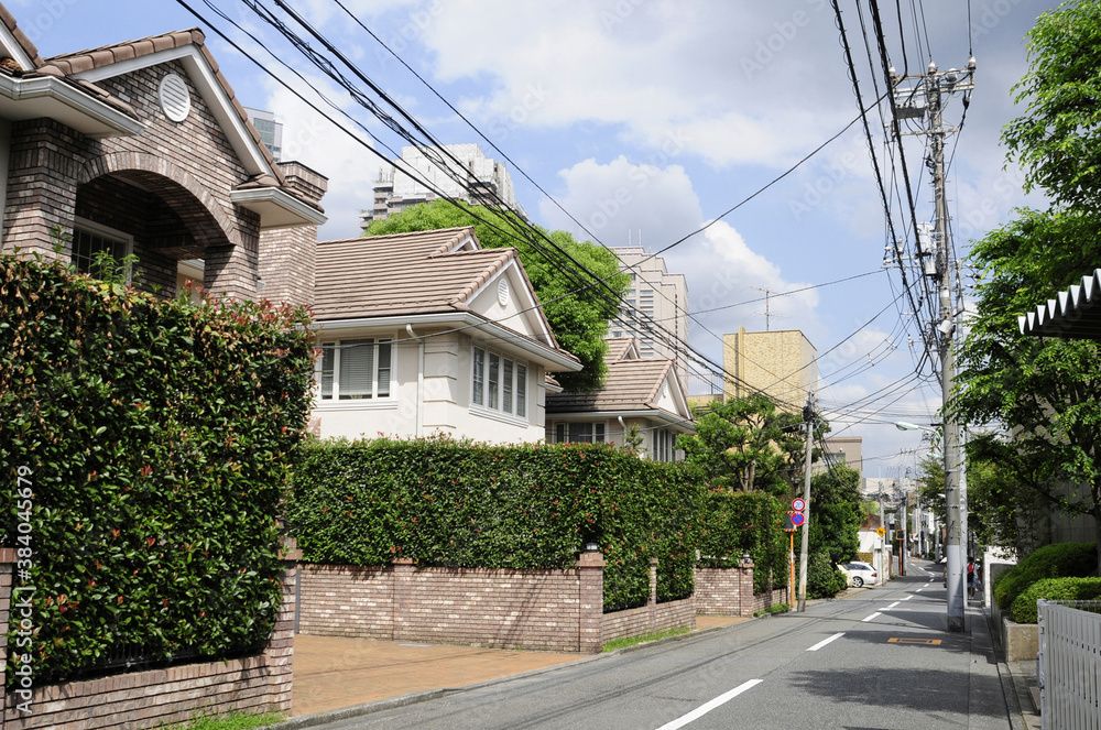 長者丸の高級住宅地 長者丸の高級住宅地