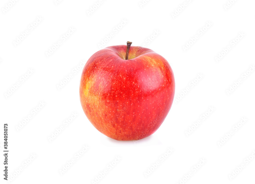 Fresh red apple isolated on white. Fresh red apple isolated on white.
