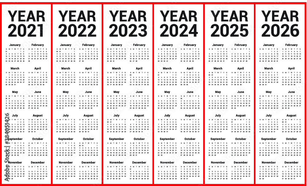 2025 Annual Calendar Word Template 2025