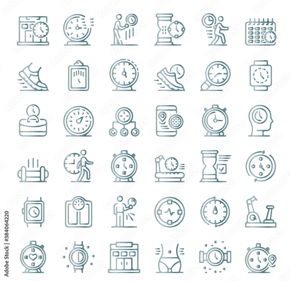 Obraz premium icons set