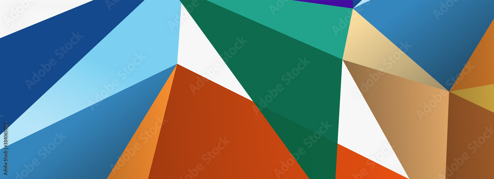 3d mosaic abstract backgrounds, low poly shape geometric design 3d mosaic abstract backgrounds, low poly shape geometric design