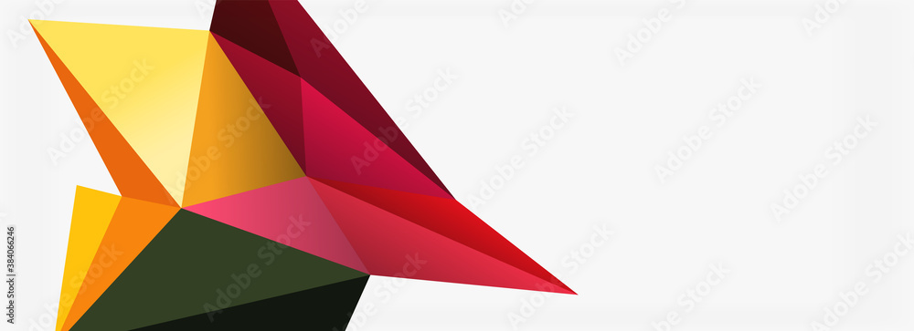 3d mosaic abstract backgrounds, low poly shape geometric design 3d mosaic abstract backgrounds, low poly shape geometric design