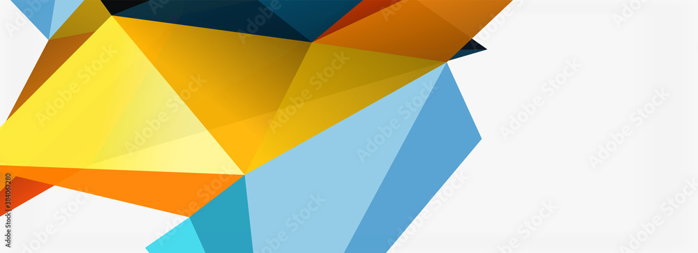 3d mosaic abstract backgrounds, low poly shape geometric design 3d mosaic abstract backgrounds, low poly shape geometric design
