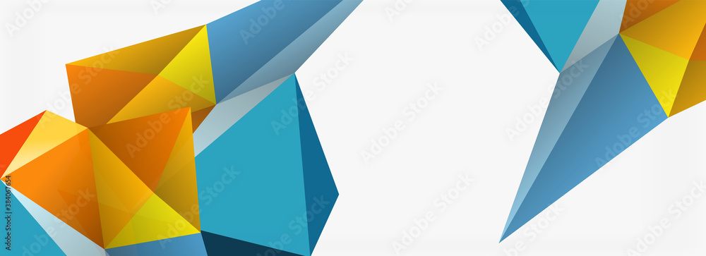 3d mosaic abstract backgrounds, low poly shape geometric design 3d mosaic abstract backgrounds, low poly shape geometric design