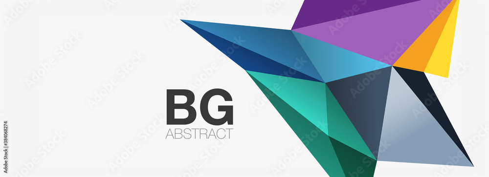 3d mosaic abstract backgrounds, low poly shape geometric design 3d mosaic abstract backgrounds, low poly shape geometric design