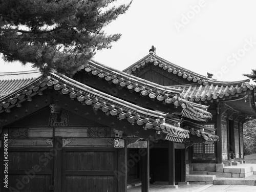 한국의 전통궁전 창경궁, 흑백사진