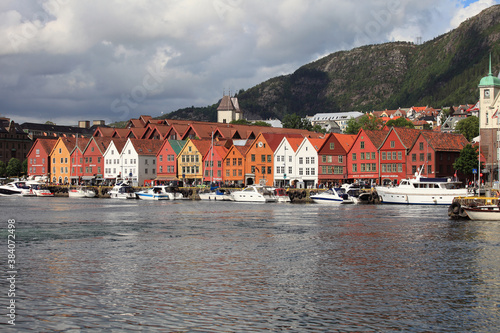 Hanseatic heritage commercial buildings in Bergen, Norway