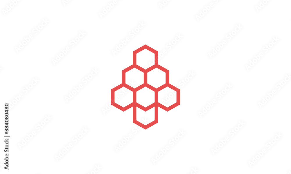 Creative Vector Illustration Logo Design. Christmas Xmas Celebrate Holiday. Pine Decoration Hexagon. Creative Vector Illustration Logo Design. Christmas Xmas Celebrate Holiday. Pine Decoration Hexagon.