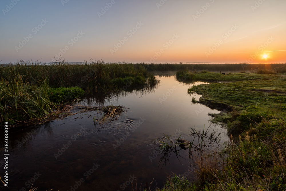 Przystań Waniewo. Narwiański Park Narodowy. Polska Amazonia, Podlasie