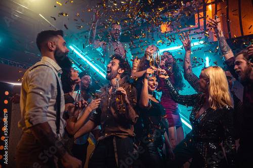 Fotografia The amazing feeling of dancing the night away