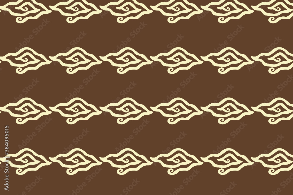 Fototapeta premium Seamless cloud pattern. suitable for backgrounds and wallpapers.
