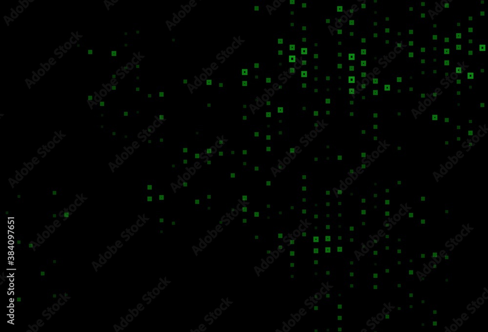 Dark Green, Yellow vector pattern in square style. Dark Green, Yellow vector pattern in square style.