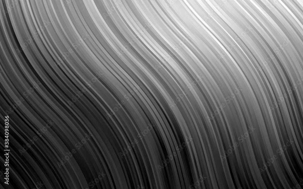 Dark Silver, Gray vector pattern with bubble shapes. Dark Silver, Gray vector pattern with bubble shapes.