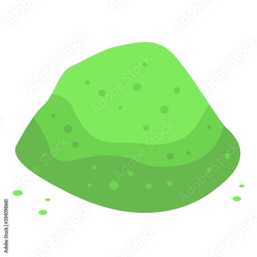 Rosemary powder icon. Isometric of rosemary powder vector icon for web design isolated on white background