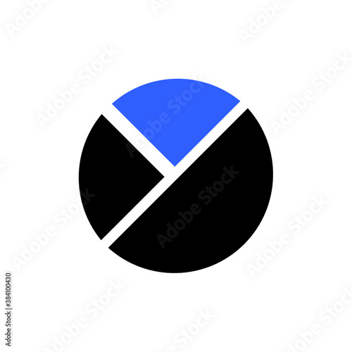 illustration of a pie chart