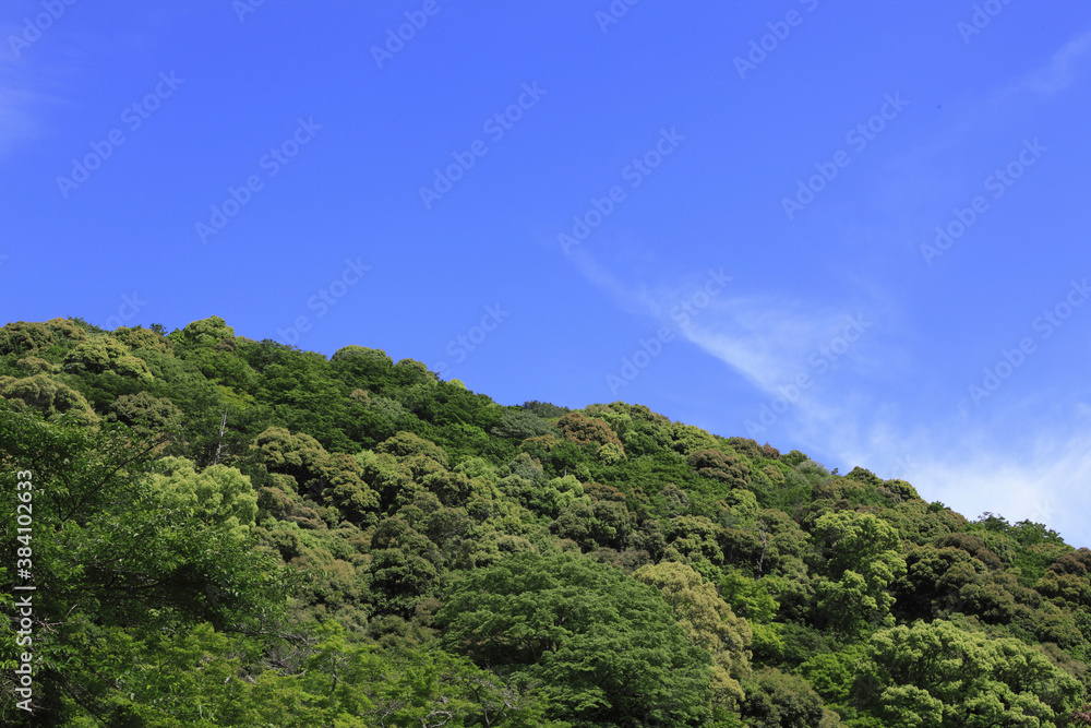 山と空