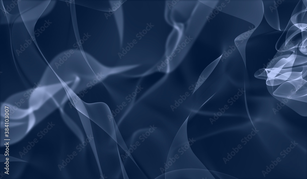 Abstract background simulating cigarette smoke