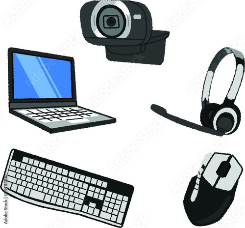 テレワークを快適にする機器
