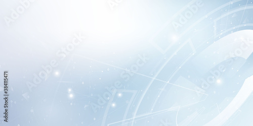 abstract technology communication concept vector background