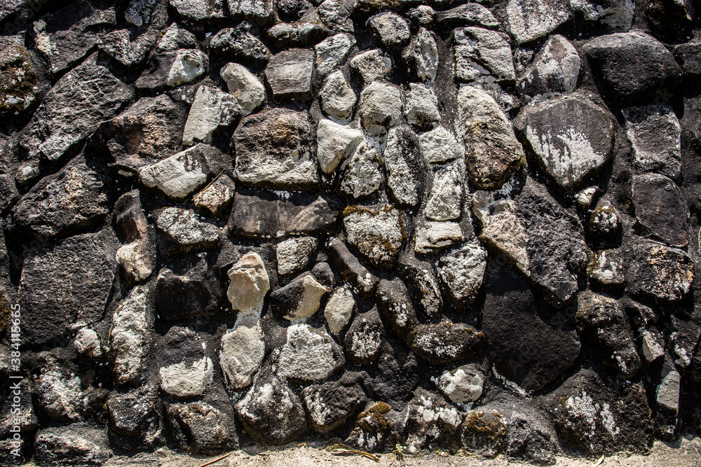 Rough and dark stone to background Rough and dark stone to background