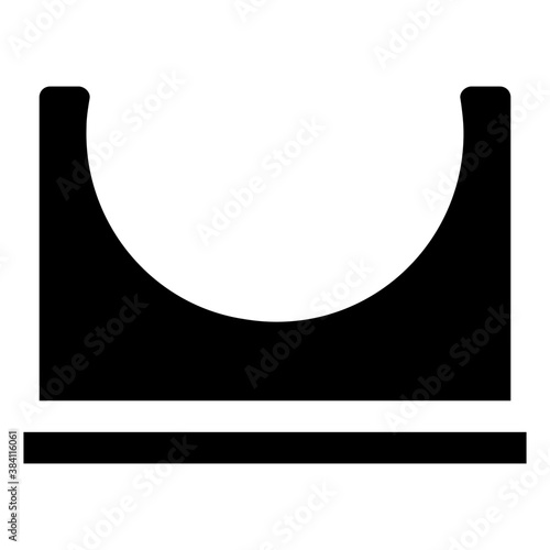 
A skate ramp for skating 
