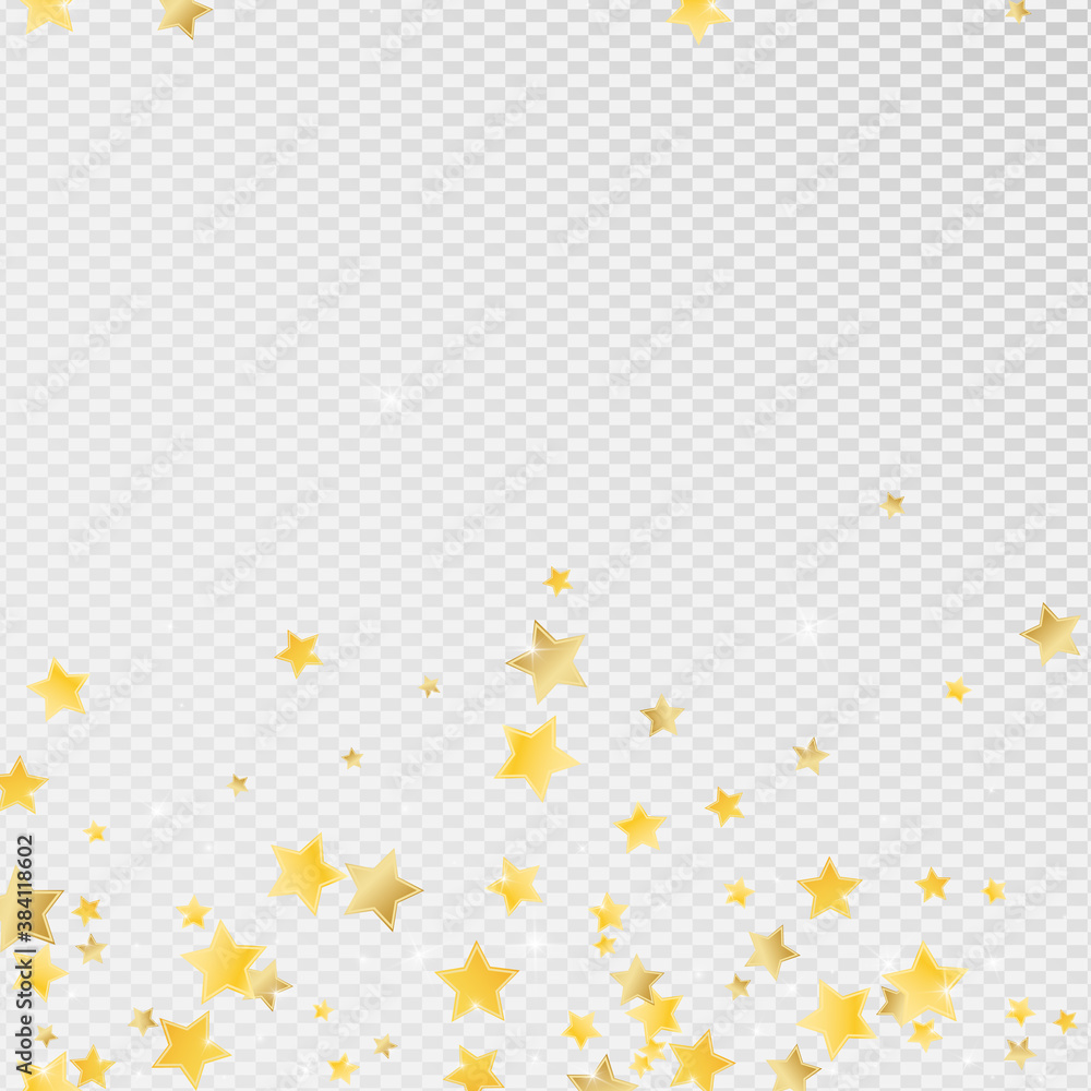 Gold Magic Stars Vector Transparent Background. Gold Magic Stars Vector Transparent Background.