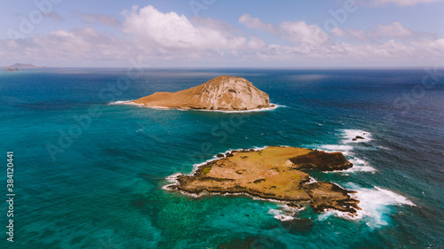 Wallpaper Mural Aerial Desert island, Oahu, Hawaii Torontodigital.ca