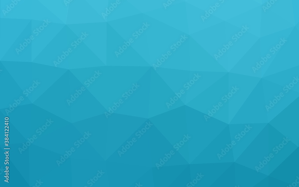Obraz premium Light BLUE vector polygon abstract backdrop.