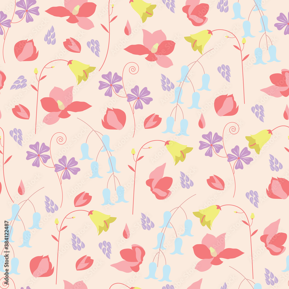 Ditsy Floral seamless pattern Ditsy Floral seamless pattern