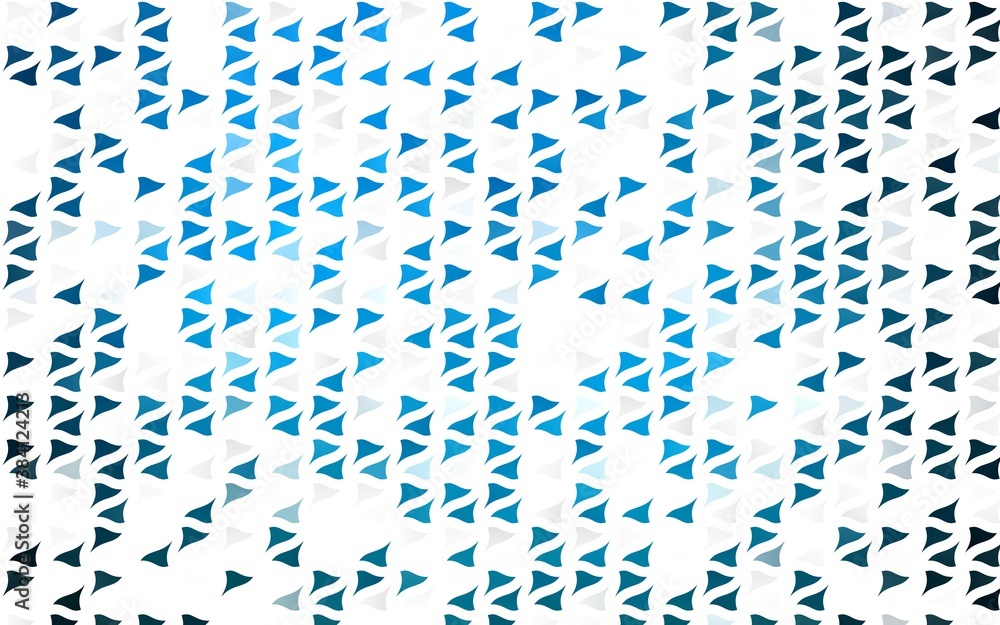 Light BLUE vector layout with lines, triangles. Light BLUE vector layout with lines, triangles.