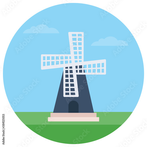 
De kat Zaandam dutch windmill 
