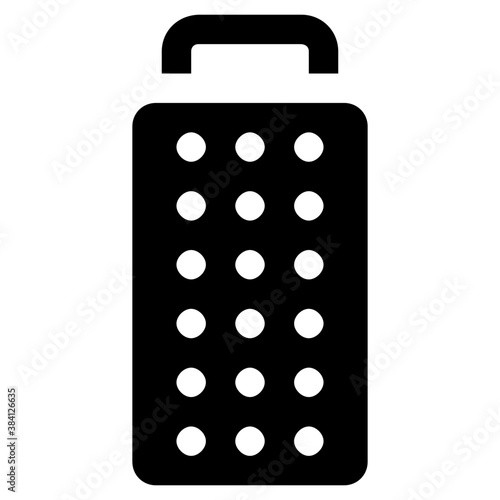 
A kitchen utensil used for crushing food into small pieces 
