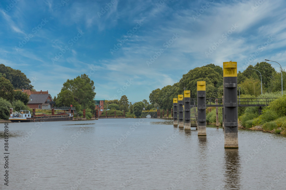 Hafen und Anleger in Lauenburg an der Elbe 