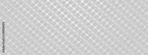 gray background geometric pattern, wallpaper texture - horizontal