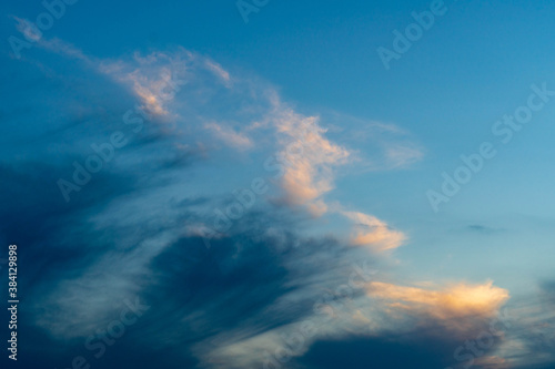 Fototapeta Naklejka Na Ścianę i Meble -  sunset in the clouds
