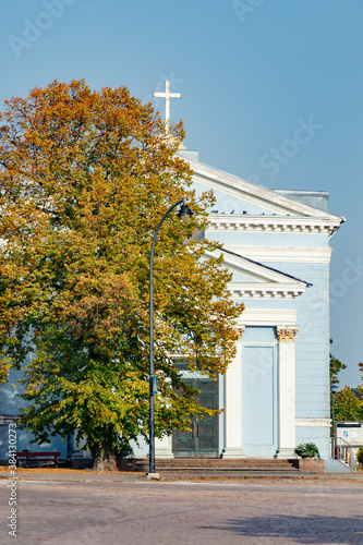 Lutheran church of St. Ioann. Hamina, Finland photo