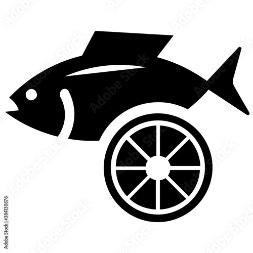
An animal lives in the ocean having fins, fish 
