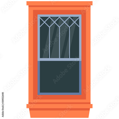 
Flat icon design of window 
