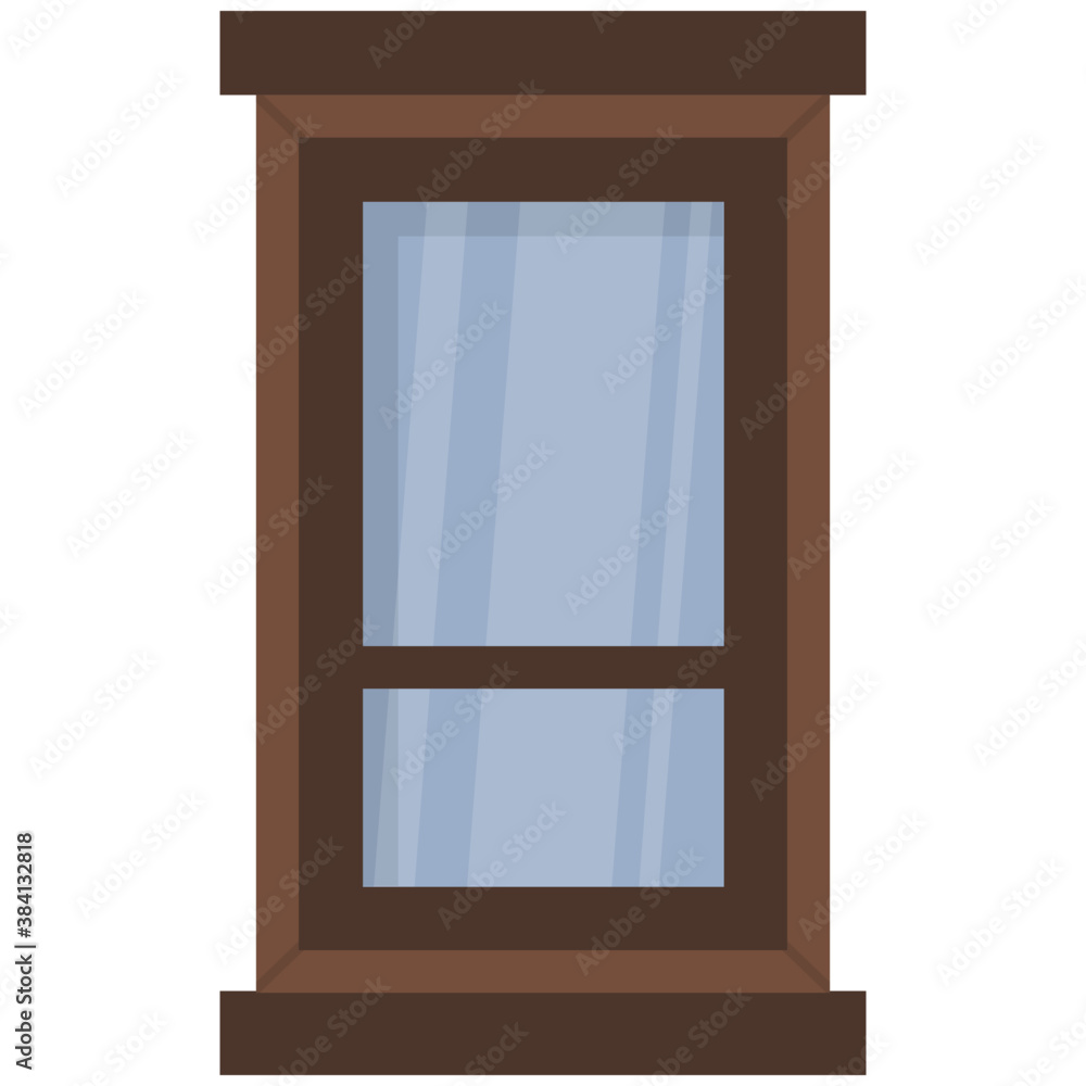 Flat icon design of window
Flat icon design of window