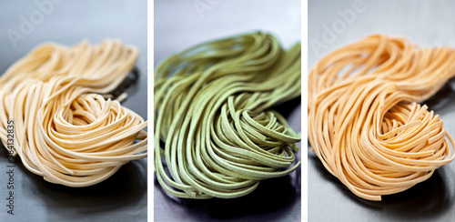 Tagliolini pasta photo