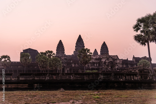 Angkor wat before sunset