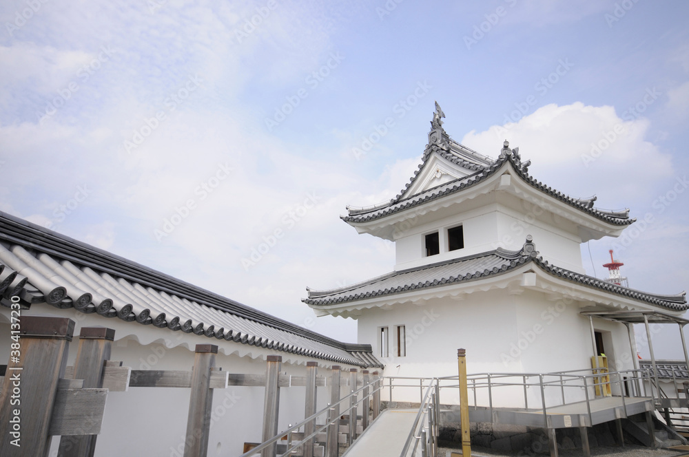 城址公園のやぐら 城址公園のやぐら