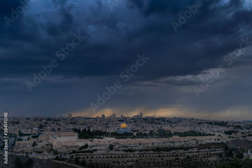 Jerusalem under turbulent skies 