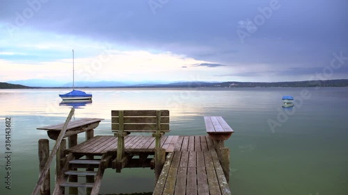 Ammersee im Abendrot
