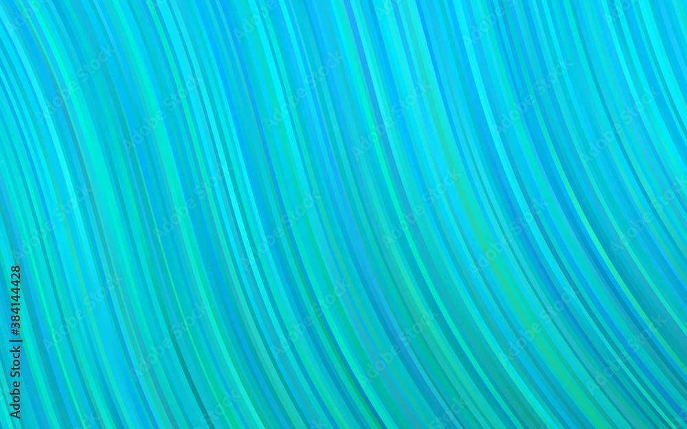 Light BLUE vector template with lava shapes. Light BLUE vector template with lava shapes.
