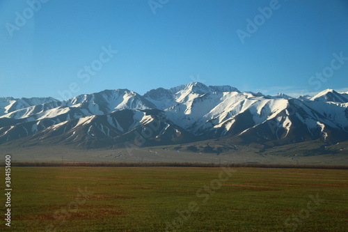landscape in the mountains